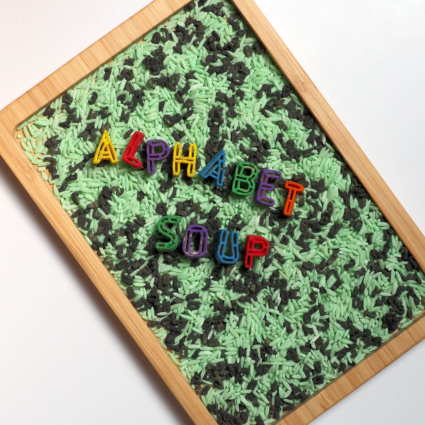 Alphabet Soup Sensory Filler